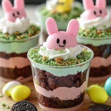 Easter Dirt Cups