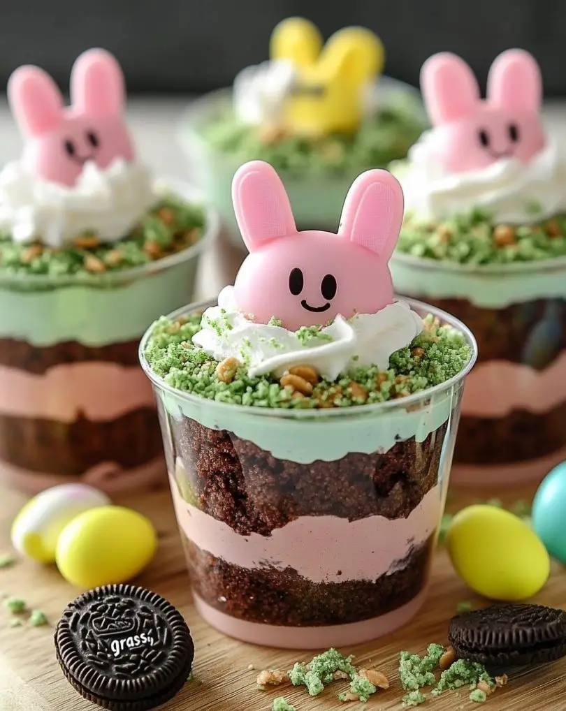 Easter Dirt Cups