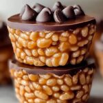 Chocolate Peanut Butter Rice Krispie Cups