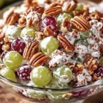 Grape Salad with Brown Sugar & Pecans