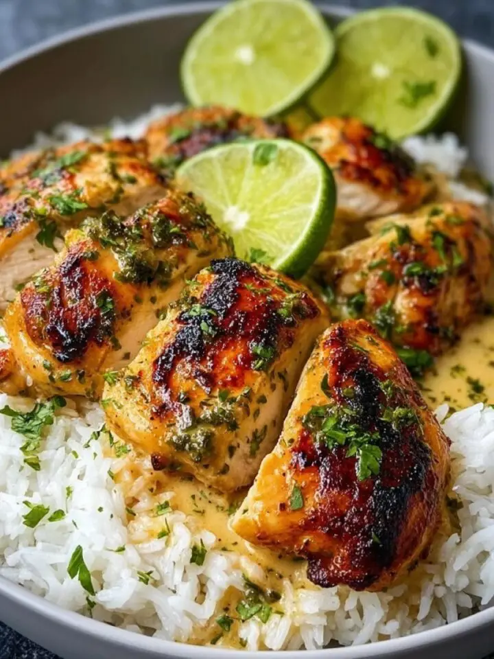 Coconut Lime Chicken with Rice